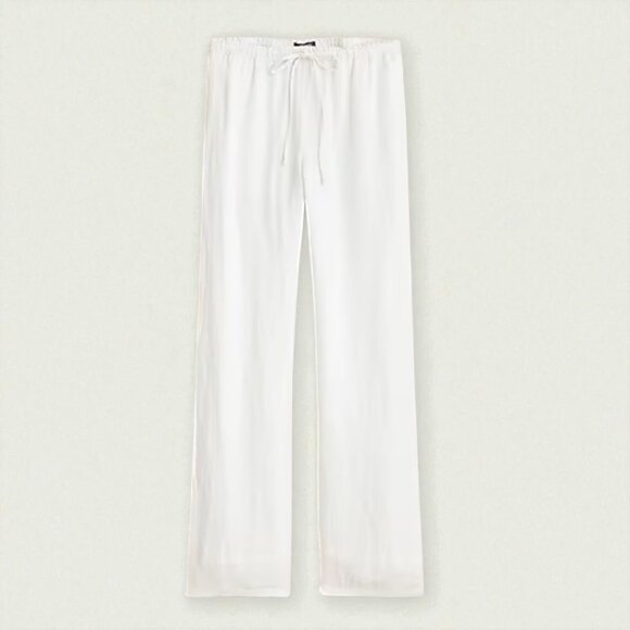 J. Crew New Soleil pant in linen Size M - Picture 3 of 10